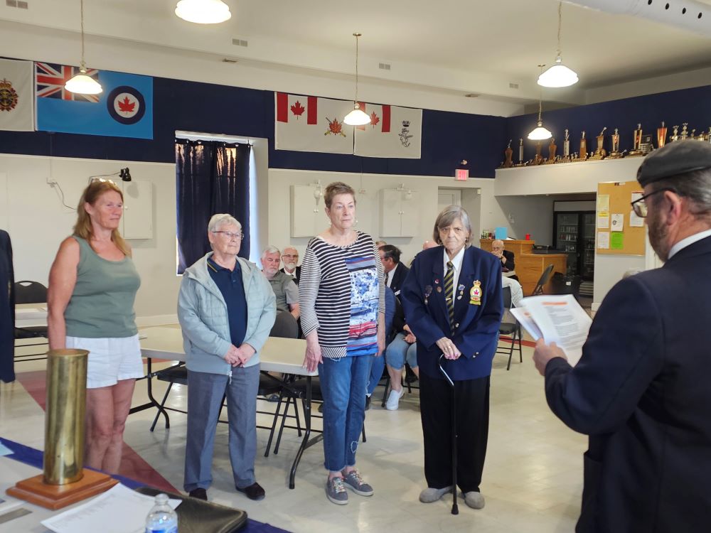 May 9-Executives Elected-Lee-Anne Pritchard-Mary Horning-Pauline O'Brien-Fern Miner